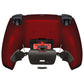 eXtremeRate Black Real Metal Buttons (RMB) Version RISE V3 Remap Kit for PS5 Controller BDM-030/040/050 - Scarlet Red