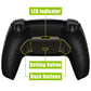eXtremeRate Black Real Metal Buttons (RMB) Version RISE V3 Remap Kit for PS5 Controller BDM-030/040/050 - Textured Black
