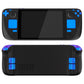 eXtremeRate Retail Chameleon Purple Blue Replacement Full Set Buttons for Steam Deck Console - JESDP004