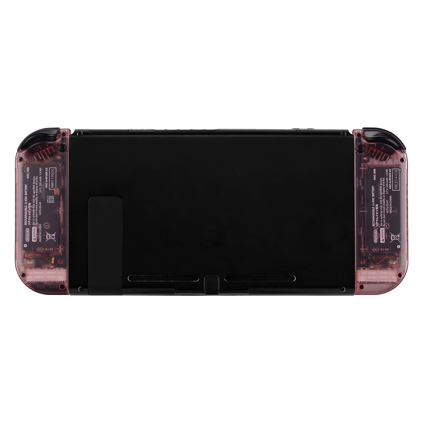 eXtremeRate Replacement Full Set Shell Case with Buttons for Joycon of NS Switch - Cherry Pink