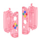 eXtremeRate Replacement Full Set Shell Case with Buttons for Joycon of NS Switch - Cherry Pink