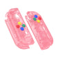 eXtremeRate Replacement Full Set Shell Case with Buttons for Joycon of NS Switch - Cherry Pink