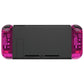 eXtremeRate Replacement Full Set Shell Case with Buttons for Joycon of NS Switch - Clear Candy Pink