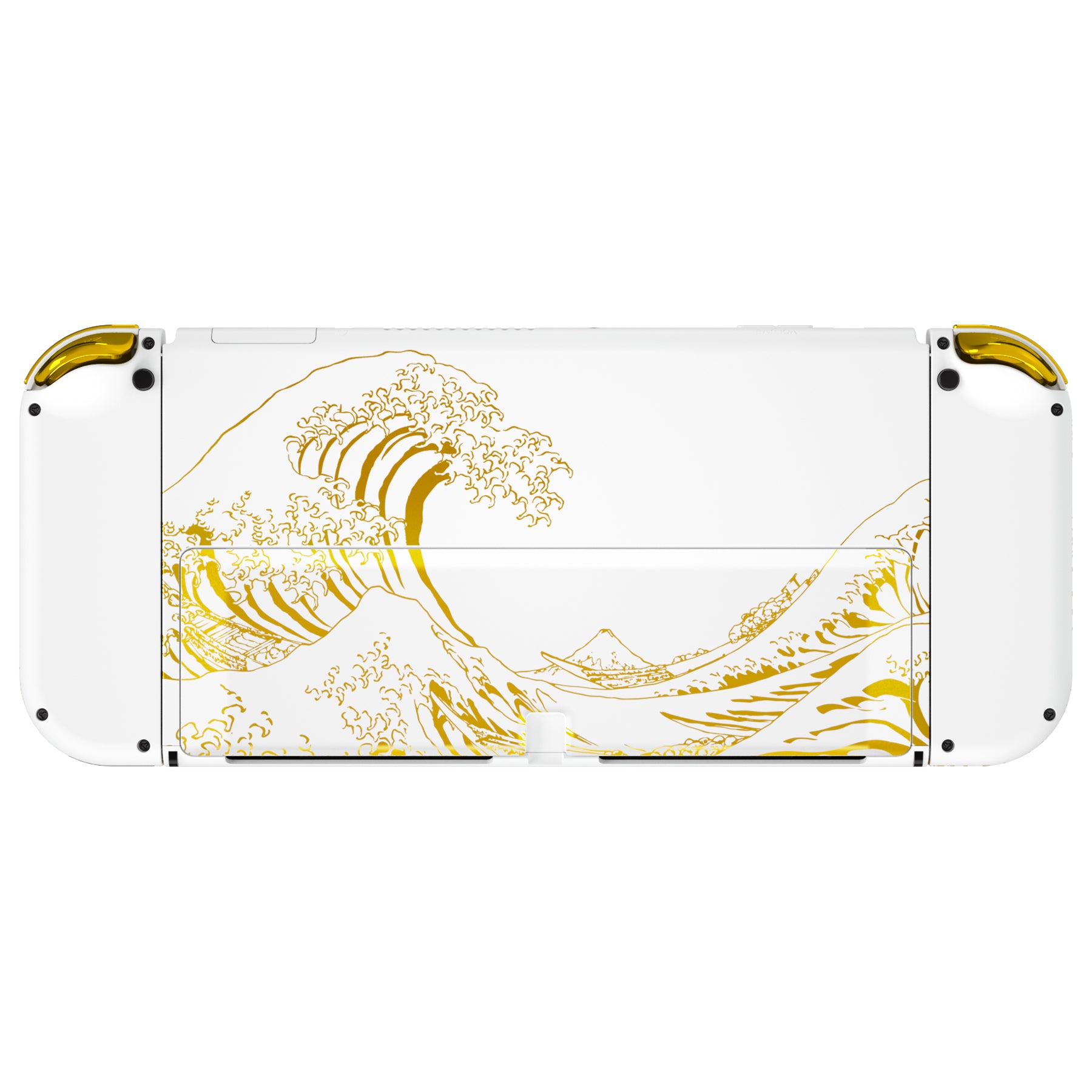 eXtremeRate The Great GOLDEN Wave Off Kanagawa - White Full Set