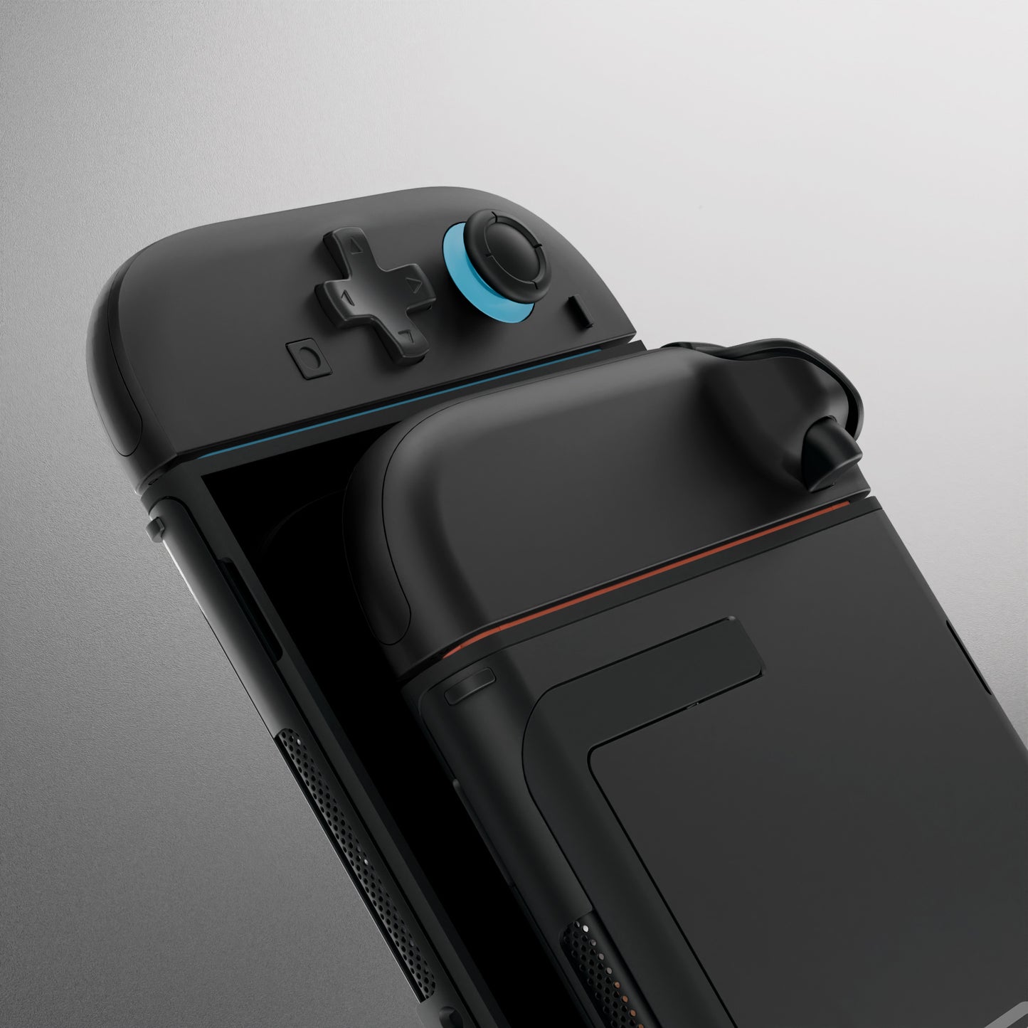 eXtremeRate D-Pad Version Replacement Full Set Shell Case with Buttons for Joycon 2 of Nintendo Switch 2 - Essence Version - Black