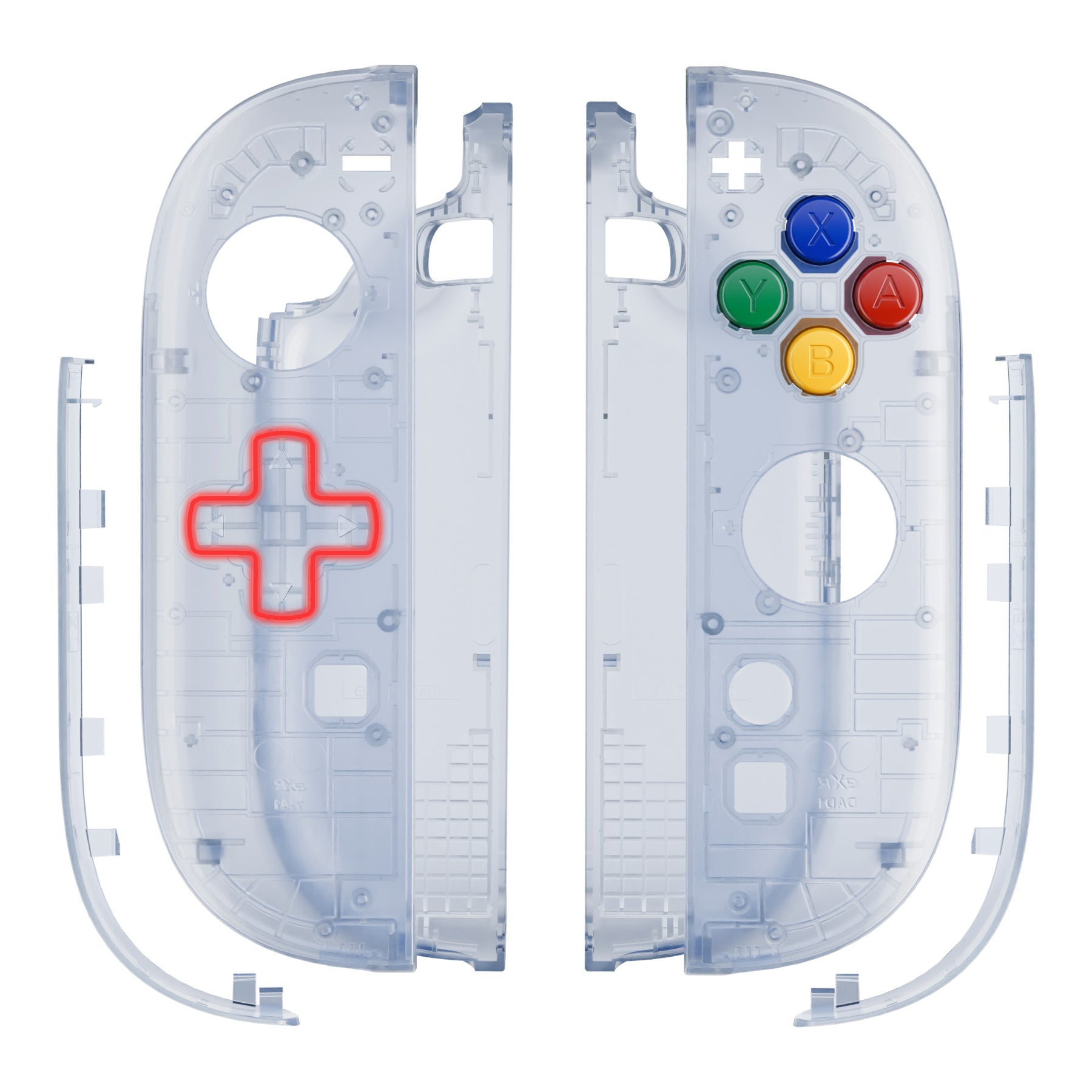 eXtremeRate D-Pad Version Replacement Full Set Shell Case with Buttons ...