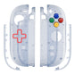 eXtremeRate D-Pad Version Replacement Full Set Shell Case with Buttons for Joycon 2 of Nintendo Switch 2 - Essence Version - Clear Glacier Blue