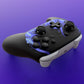 eXtremeRate DIY Replacement Faceplate Shell with Thumbsticks for Nintendo Switch 2 Pro Controller - Blue Flame