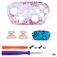 eXtremeRate DIY Replacement Faceplate Shell with Thumbsticks for Nintendo Switch 2 Pro Controller - Cherry Blossom Whisper