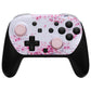 eXtremeRate DIY Replacement Faceplate Shell with Thumbsticks for Nintendo Switch 2 Pro Controller - Cherry Blossom Whisper