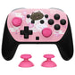 eXtremeRate DIY Replacement Faceplate Shell with Thumbsticks for Nintendo Switch 2 Pro Controller - Cherry Blossoms Kitten