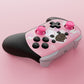 eXtremeRate DIY Replacement Faceplate Shell with Thumbsticks for Nintendo Switch 2 Pro Controller - Cherry Blossoms Kitten