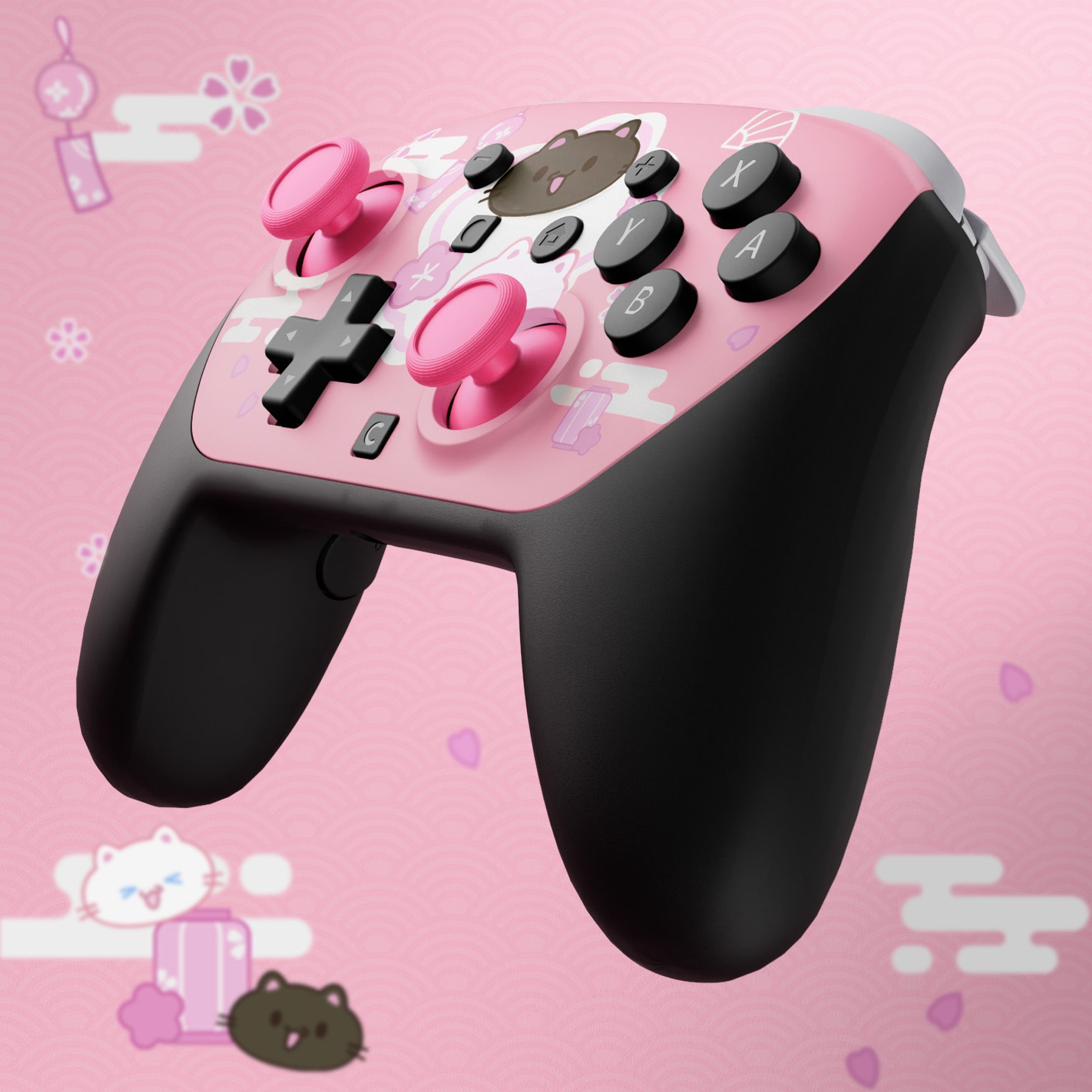 eXtremeRate DIY Replacement Faceplate Shell with Thumbsticks for