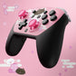 eXtremeRate DIY Replacement Faceplate Shell with Thumbsticks for Nintendo Switch 2 Pro Controller - Cherry Blossoms Kitten