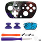 eXtremeRate DIY Replacement Faceplate Shell with Thumbsticks for Nintendo Switch 2 Pro Controller - Clown HAHAHA