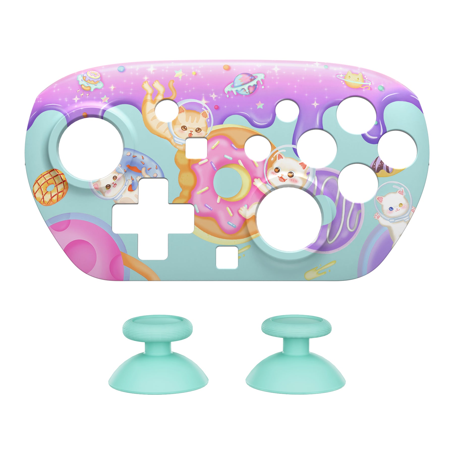 eXtremeRate DIY Replacement Faceplate Shell with Thumbsticks for
