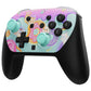 eXtremeRate DIY Replacement Faceplate Shell with Thumbsticks for Nintendo Switch 2 Pro Controller - Donut Odyssey
