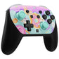 eXtremeRate DIY Replacement Faceplate Shell with Thumbsticks for Nintendo Switch 2 Pro Controller - Donut Odyssey