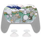 eXtremeRate DIY Replacement Faceplate Shell with Thumbsticks for Nintendo Switch 2 Pro Controller - Hot Spring Kitties