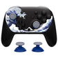 eXtremeRate DIY Replacement Faceplate Shell with Thumbsticks for Nintendo Switch 2 Pro Controller - The Great Wave Off Kanagawa