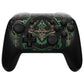 eXtremeRate DIY Replacement Faceplate Shell with Thumbsticks for Nintendo Switch 2 Pro Controller - Totem of Kingdom Black