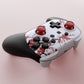 eXtremeRate DIY Replacement Faceplate Shell with Thumbsticks for Nintendo Switch 2 Pro Controller - Winter Blossom
