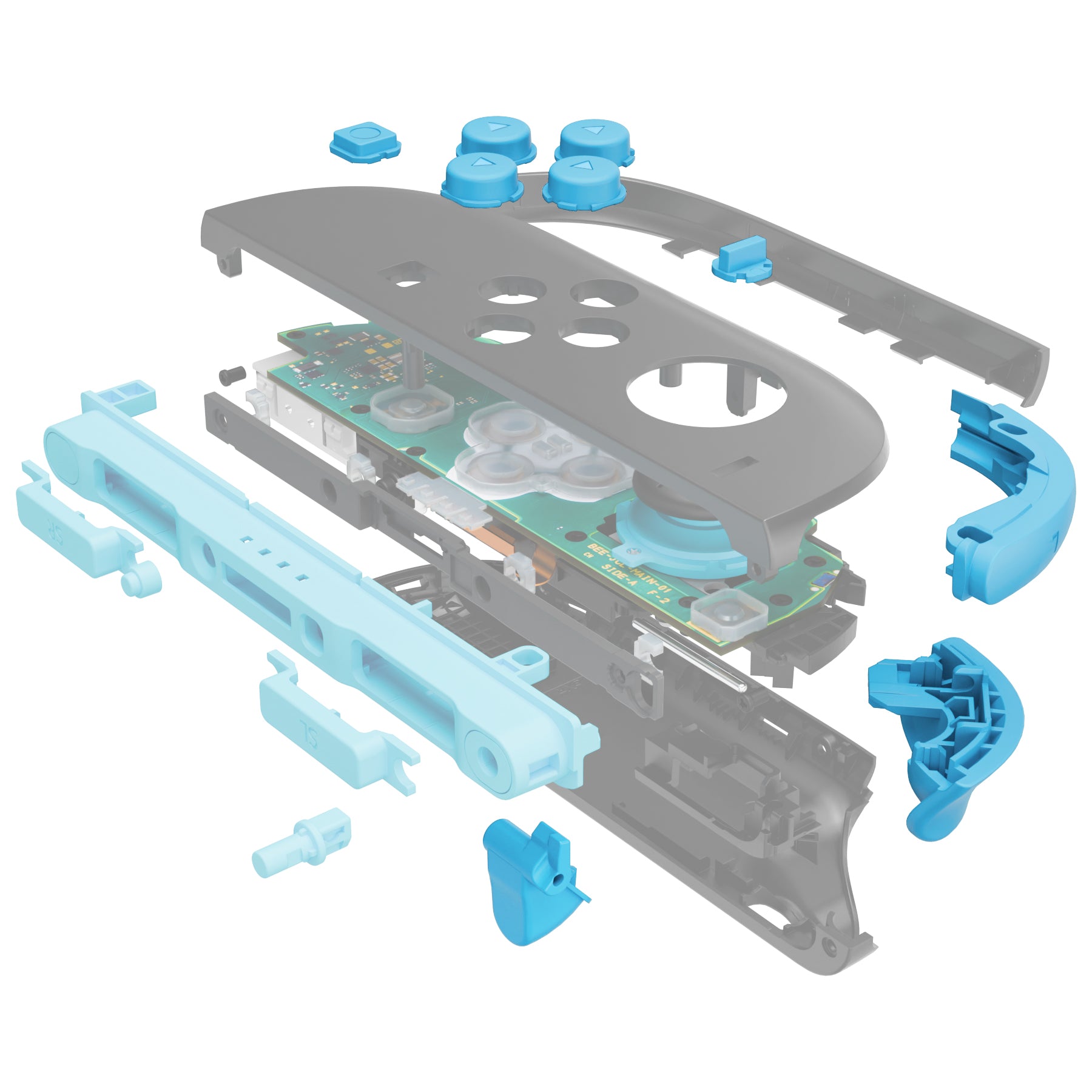 eXtremeRate DIY Replacement Full Set Buttons for Nintendo Switch 2