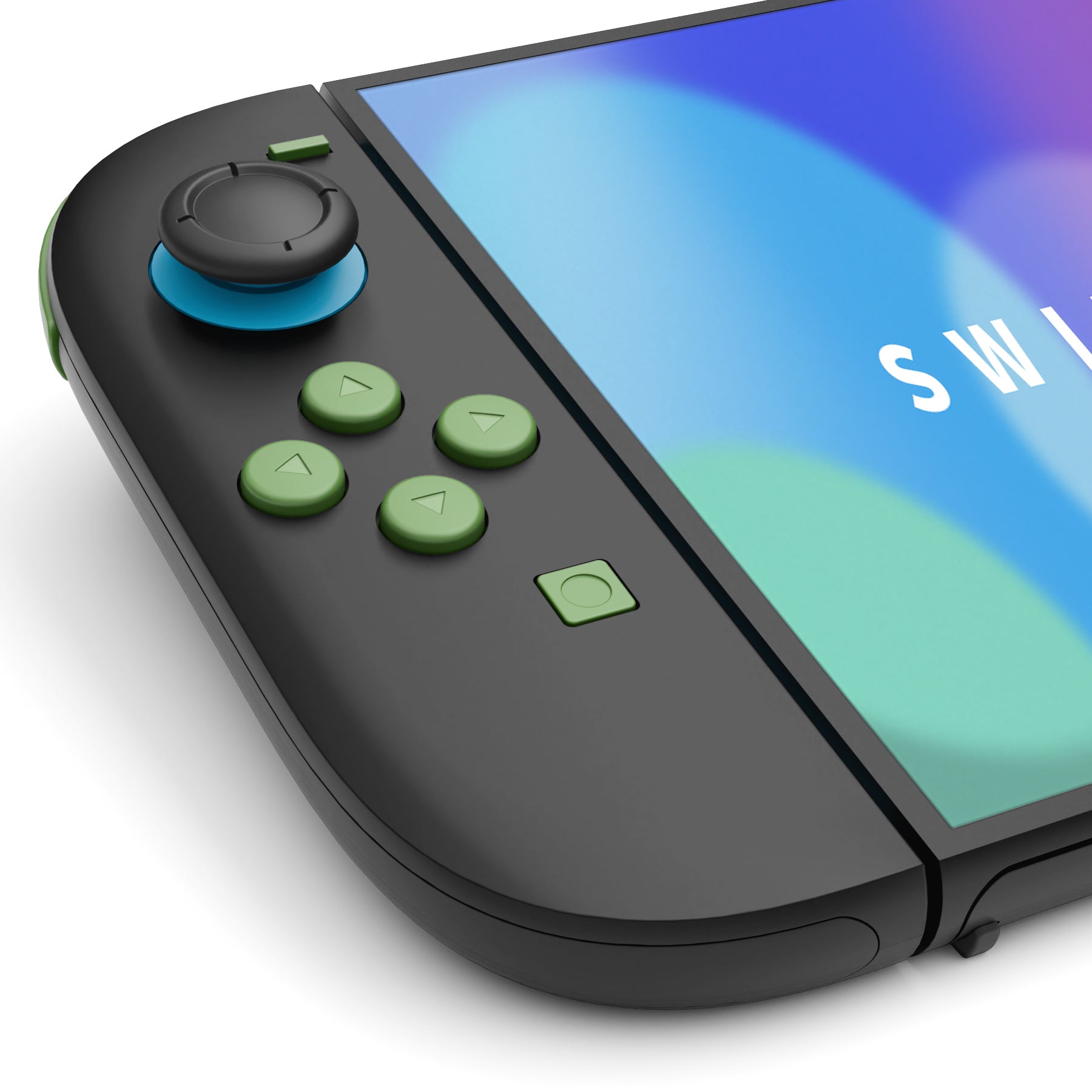 Nintendo Switch ラベンダーとグリーン 本体 eXtremeRate DIY Replacement Full Set Buttons for Nintendo Switch 2