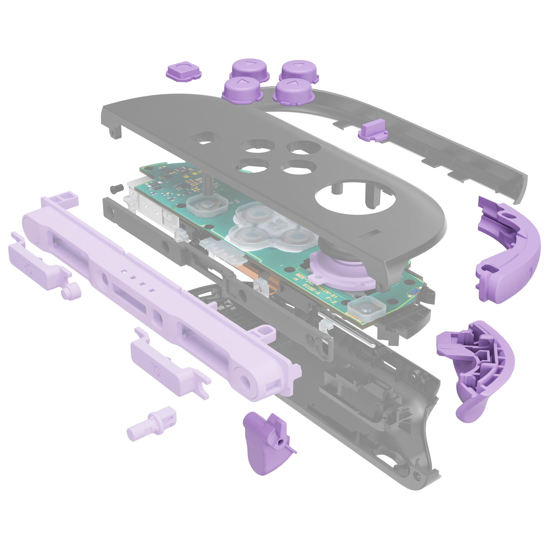 eXtremeRate DIY Replacement Full Set Buttons for Nintendo Switch 2