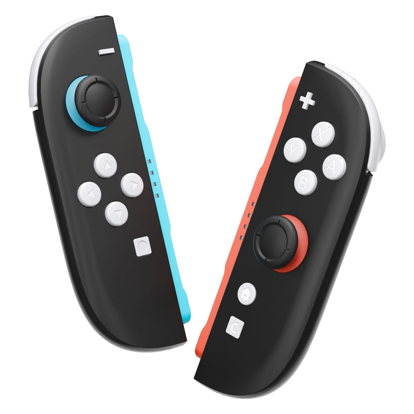 eXtremeRate DIY Replacement Full Set Buttons for Nintendo Switch 2 - White