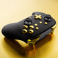 eXtremeRate DIY Replacement Full Set Buttons for Nintendo Switch 2 Pro Controller - Chrome Gold