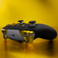eXtremeRate DIY Replacement Full Set Buttons for Nintendo Switch 2 Pro Controller - Chrome Gold
