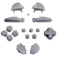 eXtremeRate DIY Replacement Full Set Buttons for Nintendo Switch 2 Pro Controller - New Hope Gray