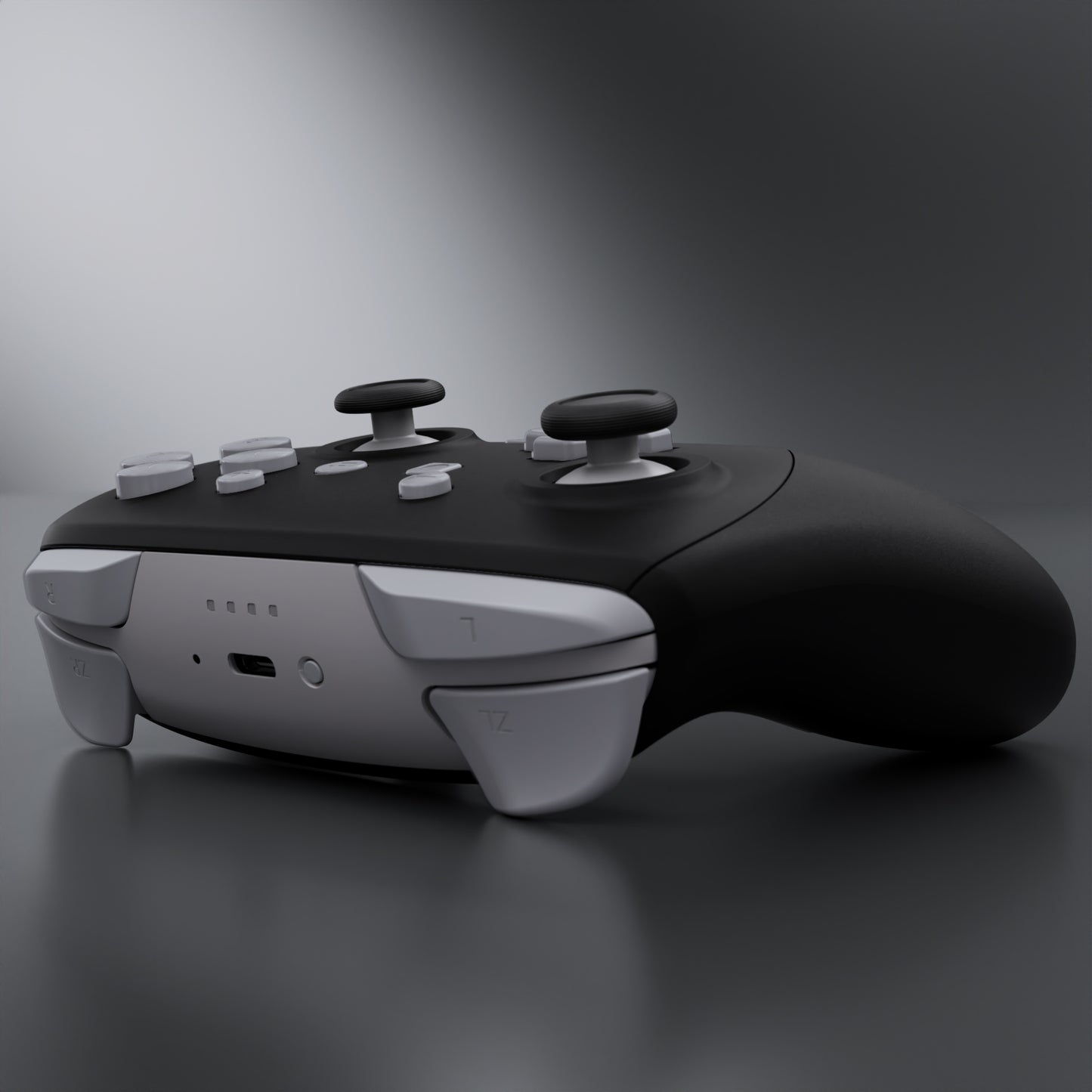 eXtremeRate DIY Replacement Full Set Buttons for Nintendo Switch 2 Pro Controller - New Hope Gray