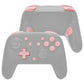 eXtremeRate DIY Replacement Full Set Buttons for Nintendo Switch 2 Pro Controller - Puffy Pink