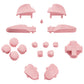 eXtremeRate DIY Replacement Full Set Buttons for Nintendo Switch 2 Pro Controller - Puffy Pink