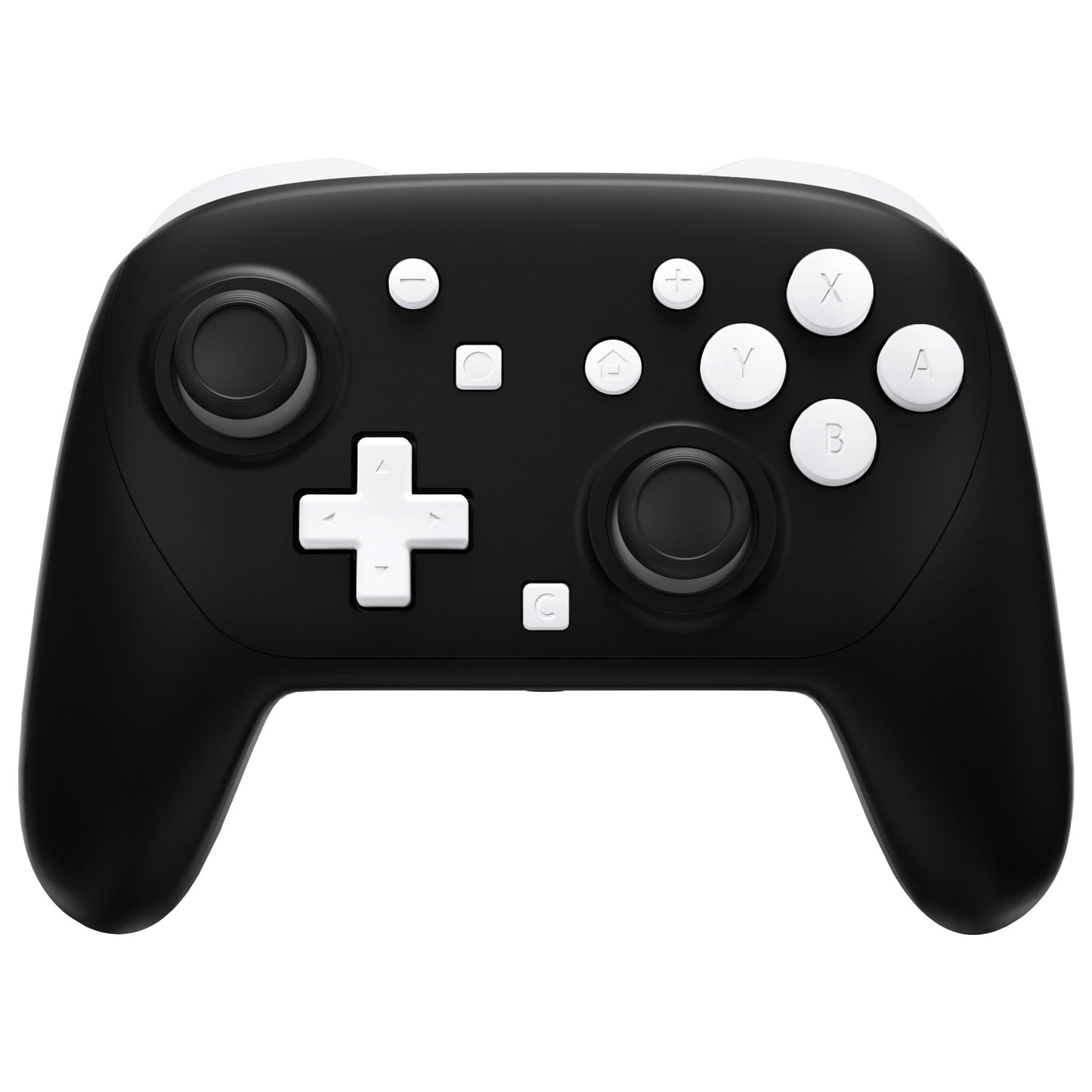 eXtremeRate DIY Replacement Full Set Buttons for Nintendo Switch 2 Pro Controller - White eXtremeRate