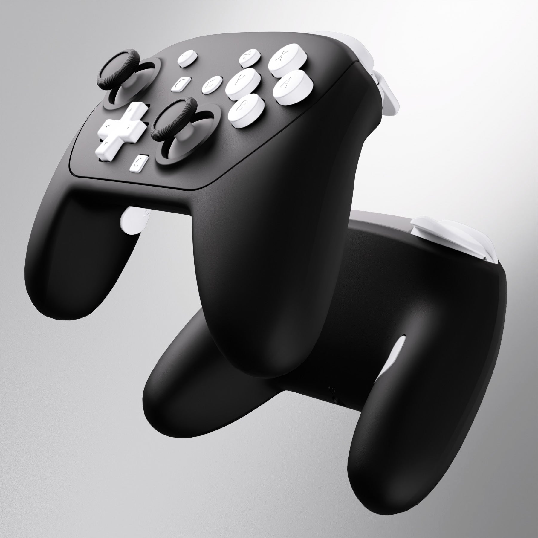 eXtremeRate DIY Replacement Full Set Buttons for Nintendo Switch 2 Pro Controller - White eXtremeRate