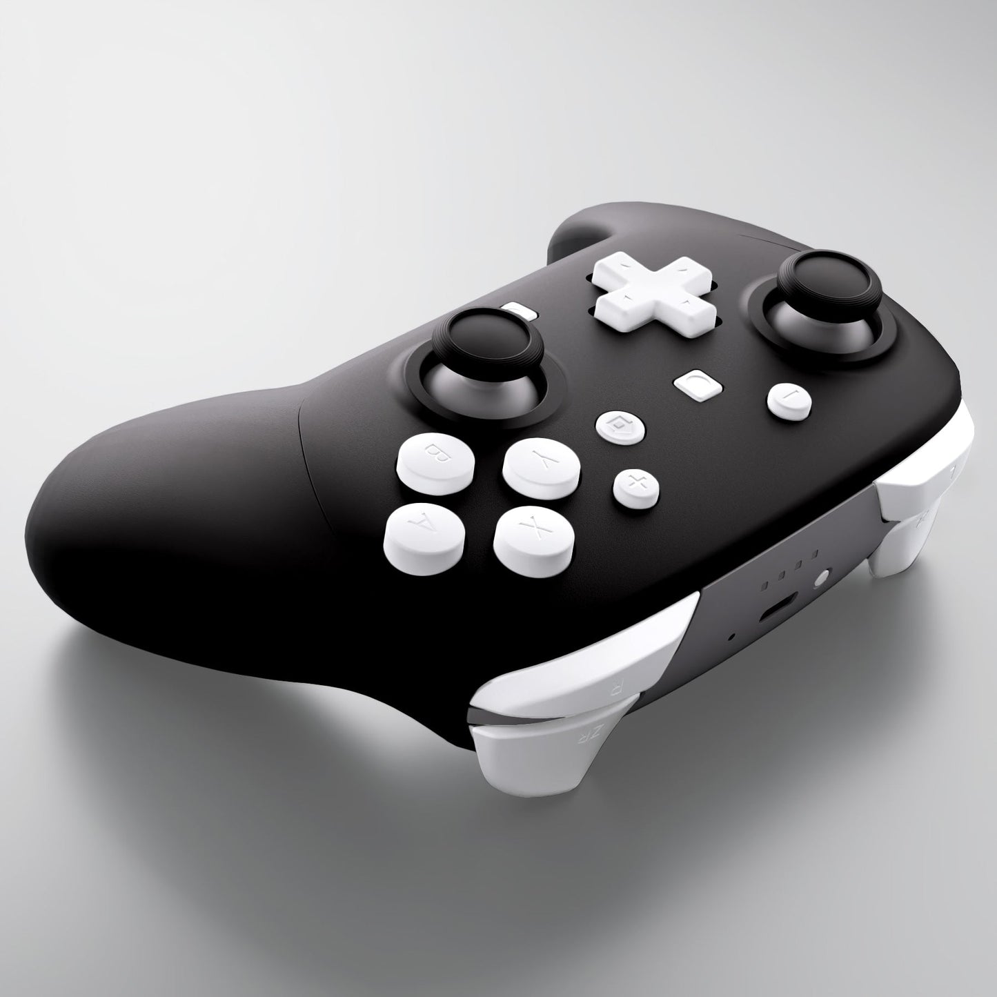 eXtremeRate DIY Replacement Full Set Buttons for Nintendo Switch 2 Pro Controller - White eXtremeRate