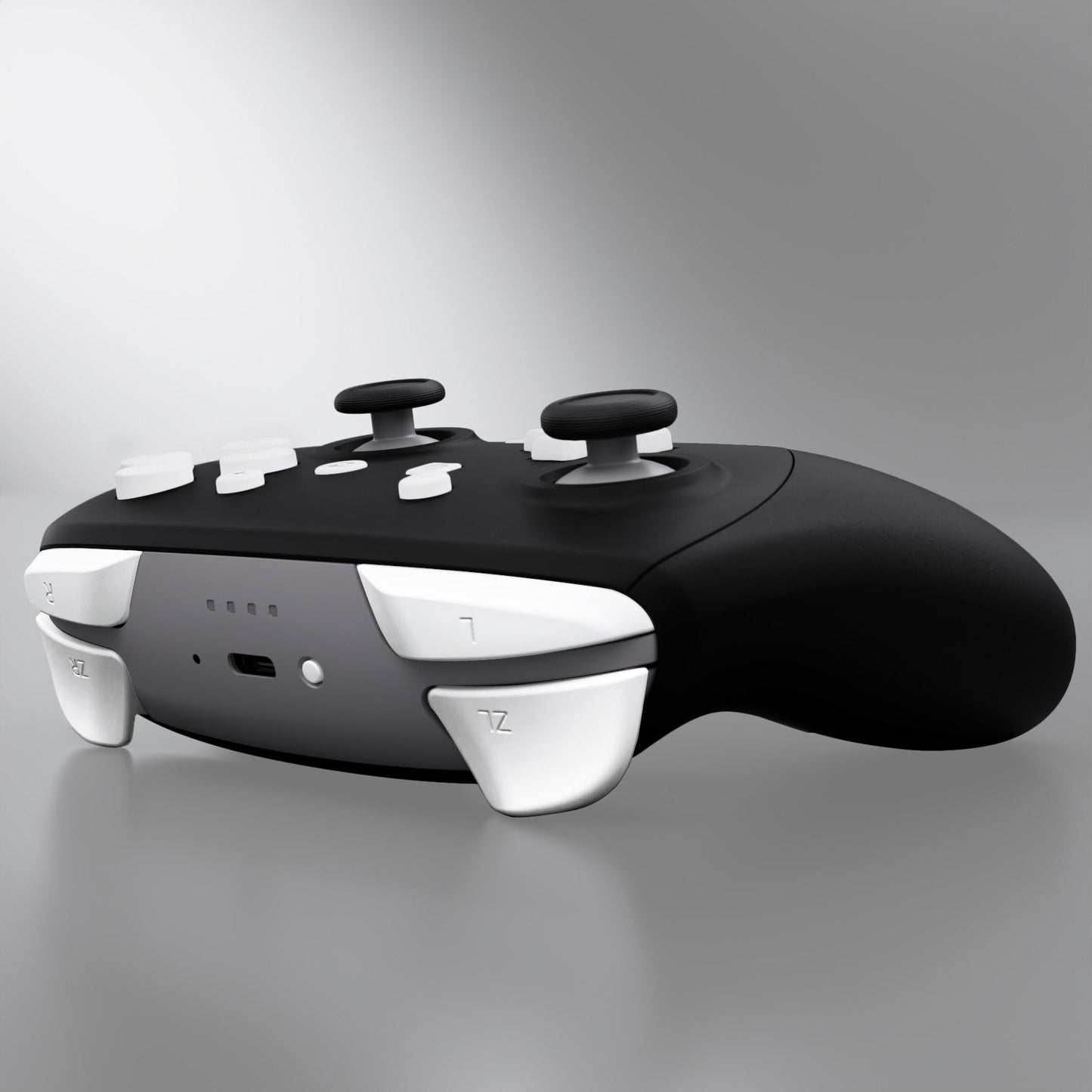 eXtremeRate DIY Replacement Full Set Buttons for Nintendo Switch 2 Pro Controller - White eXtremeRate