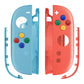 eXtremeRate DIY Replacement Full Set Shell Case with Buttons for Joycon 2 of Nintendo Switch 2 - Essence Version - Blue & Orange