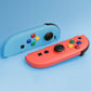 eXtremeRate DIY Replacement Full Set Shell Case with Buttons for Joycon 2 of Nintendo Switch 2 - Essence Version - Blue & Orange