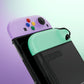 eXtremeRate DIY Replacement Full Set Shell Case with Buttons for Joycon 2 of Nintendo Switch 2 - Essence Version - Purple & Green