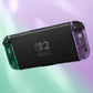 eXtremeRate DIY Replacement Full Set Shell Case with Buttons for Joycon 2 of Nintendo Switch 2 - Essence Version - Clear Purple & Green