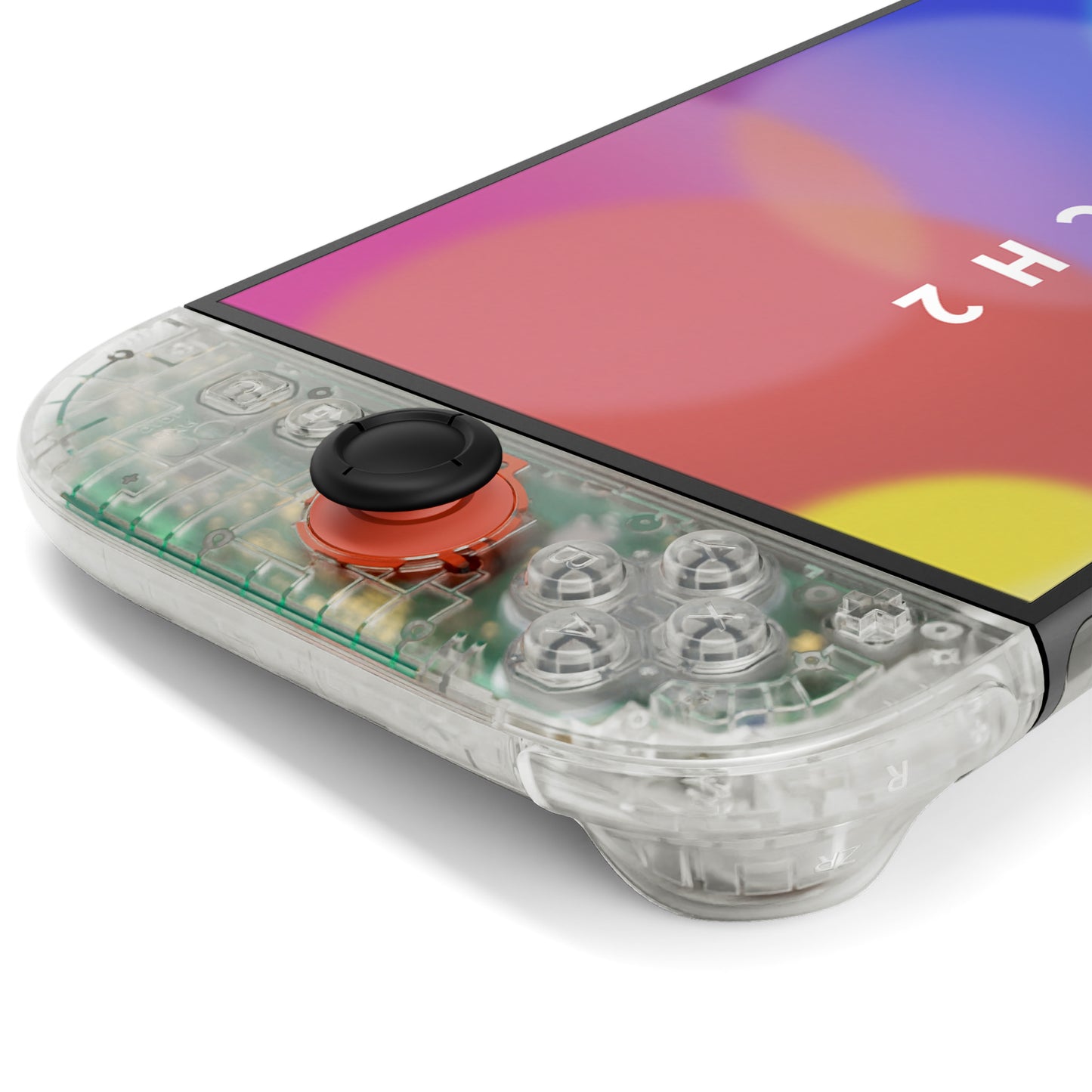 eXtremeRate DIY Replacement Full Set Shells with Buttons for Nintendo Switch 2 - Deluxe Version - Glow in Dark - Green