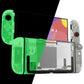 eXtremeRate DIY Replacement Full Set Shells with Buttons for Nintendo Switch 2 - Deluxe Version - Glow in Dark - Green
