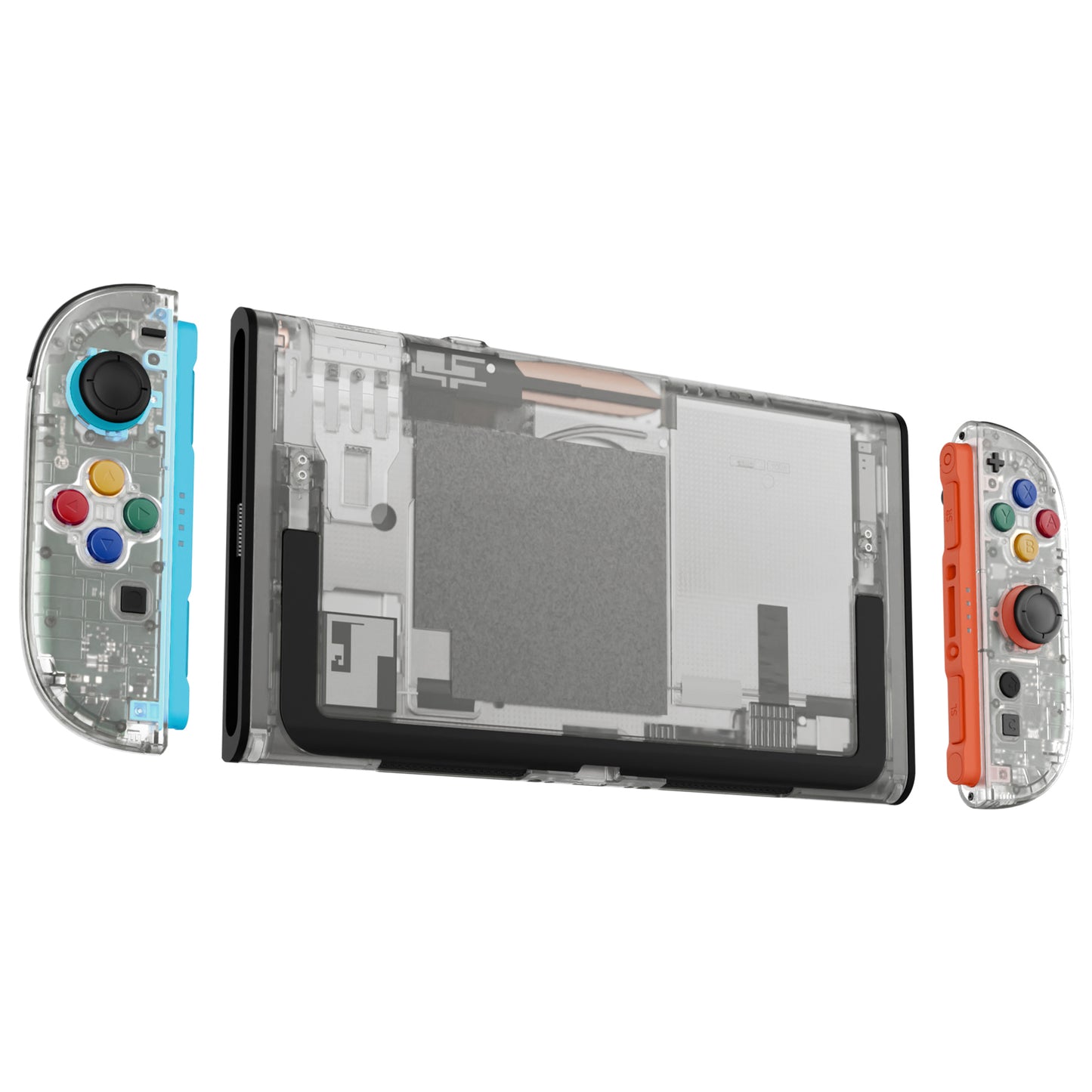 eXtremeRate DIY Replacement Full Set Shells with Buttons for Nintendo Switch 2 - Deluxe Version - Glow in Dark - Green