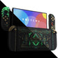 eXtremeRate DIY Replacement Full Set Shells with Buttons for Nintendo Switch 2 - Deluxe Version - Glow in Dark - Totem of Kingdom Black