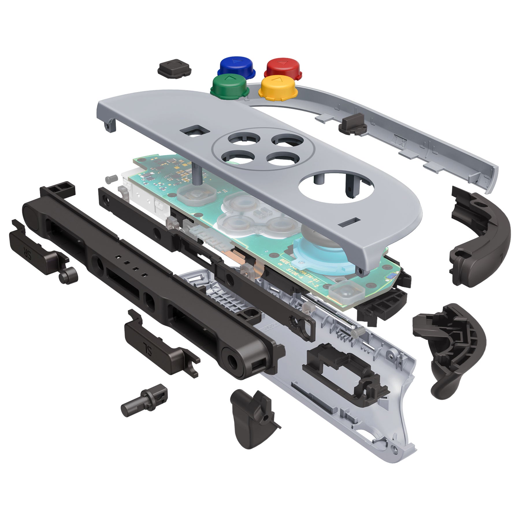 eXtremeRate DIY Replacement Full Set Shells with Buttons for