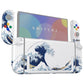 eXtremeRate DIY Replacement Full Set Shells with Buttons for Nintendo Switch 2 - Deluxe Version - The Great Wave